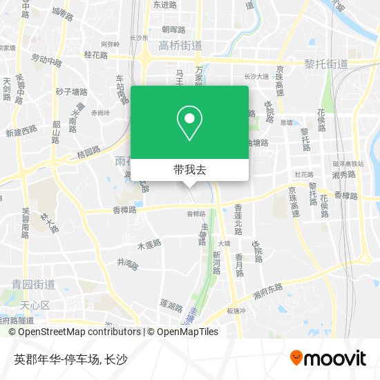 英郡年华-停车场地图