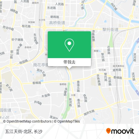 五江天街-北区地图
