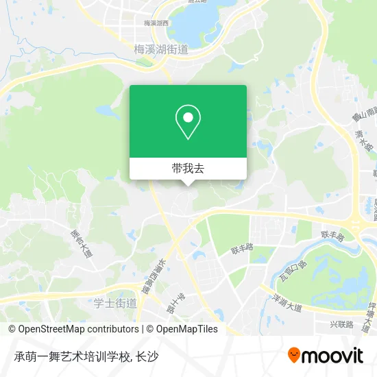承萌一舞艺术培训学校地图