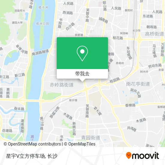 星宇V立方停车场地图