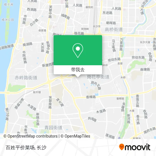 百姓平价菜场地图