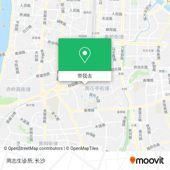 周志生诊所地图