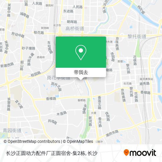 长沙正圆动力配件厂正圆宿舍-集2栋地图