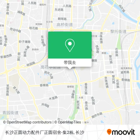 长沙正圆动力配件厂正圆宿舍-集2栋地图