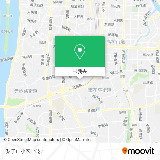 梨子山小区地图