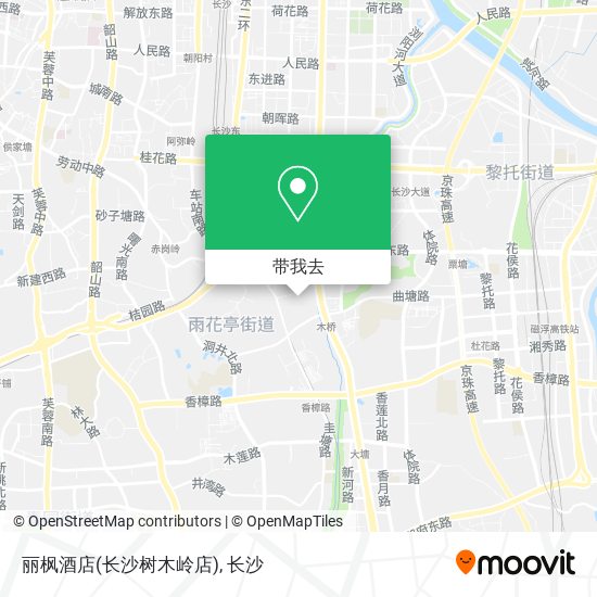 丽枫酒店(长沙树木岭店)地图