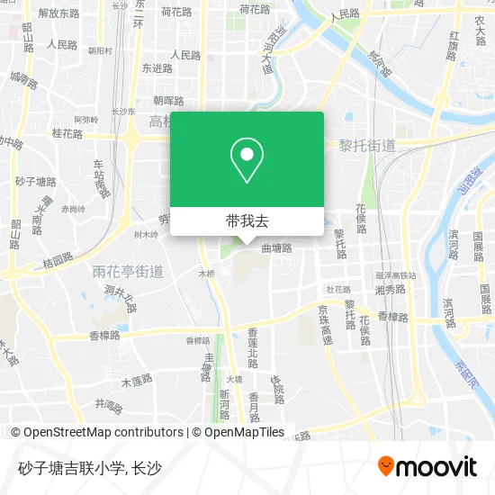 砂子塘吉联小学地图