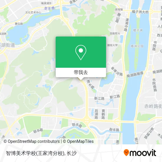 智博美术学校(王家湾分校)地图