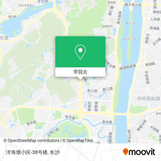 洋海塘小区-38号楼地图