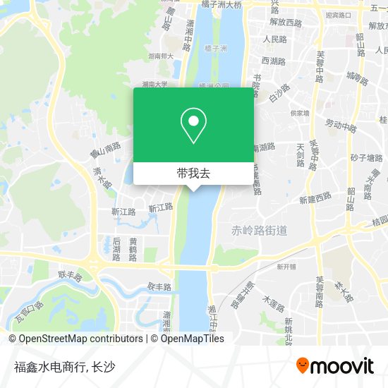 福鑫水电商行地图