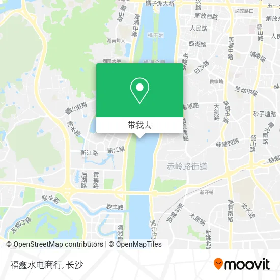 福鑫水电商行地图