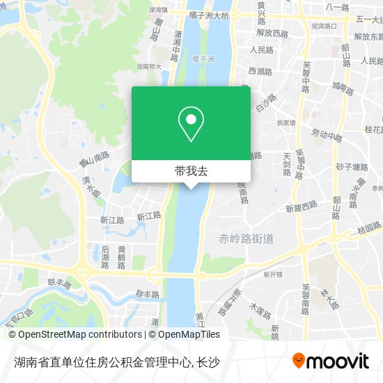 湖南省直单位住房公积金管理中心地图