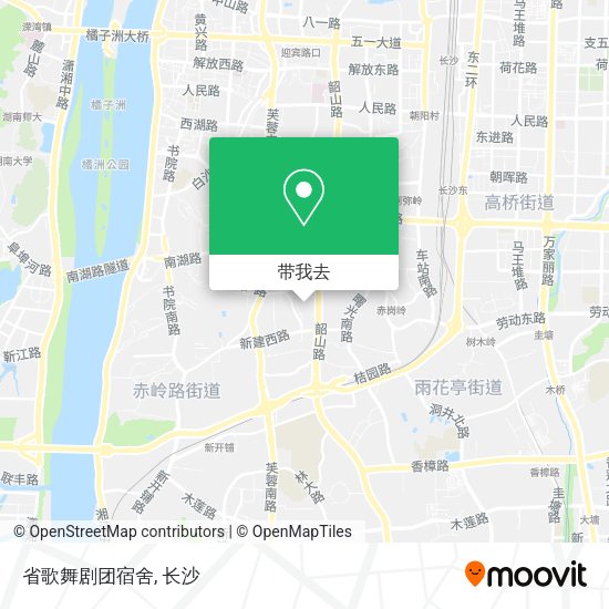 省歌舞剧团宿舍地图