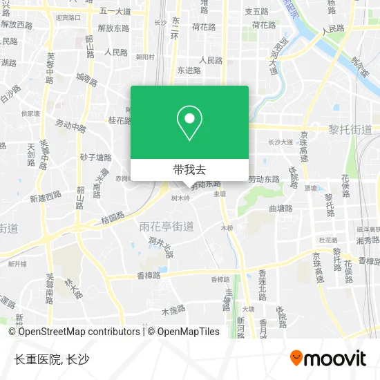 长重医院地图