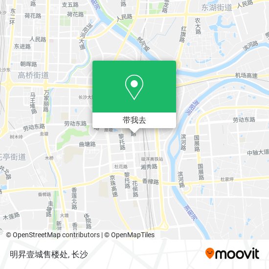 明昇壹城售楼处地图