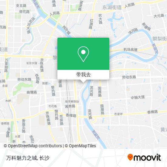 万科魅力之城地图