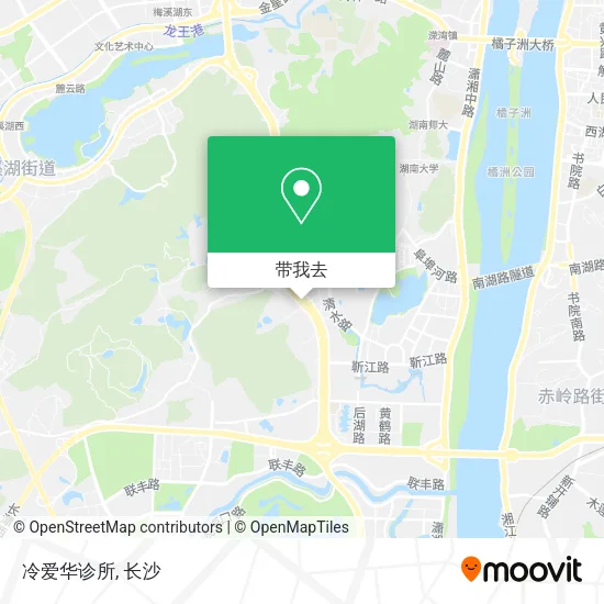 冷爱华诊所地图