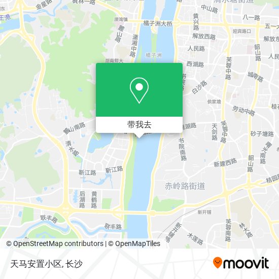 天马安置小区地图
