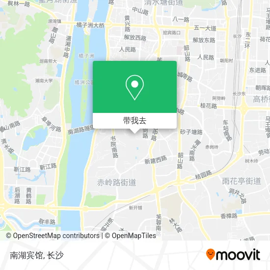 南湖宾馆地图