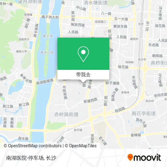 南湖医院-停车场地图