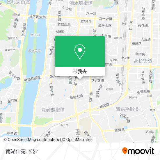 南湖佳苑地图