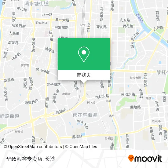 华致湘窖专卖店地图