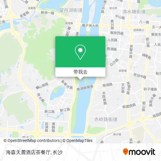 海森天麓酒店茶餐厅地图