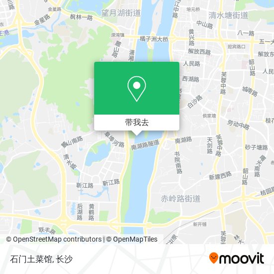 石门土菜馆地图