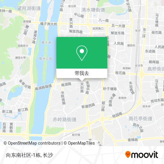向东南社区-1栋地图