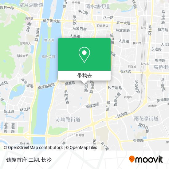 钱隆首府-二期地图