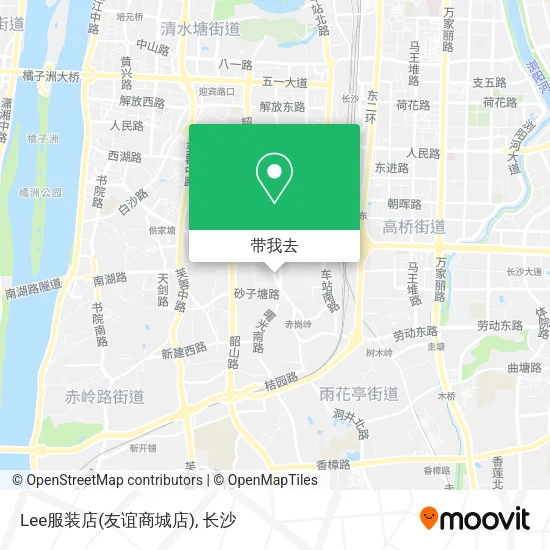 Lee服装店(友谊商城店)地图