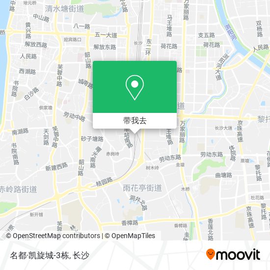 名都·凯旋城-3栋地图