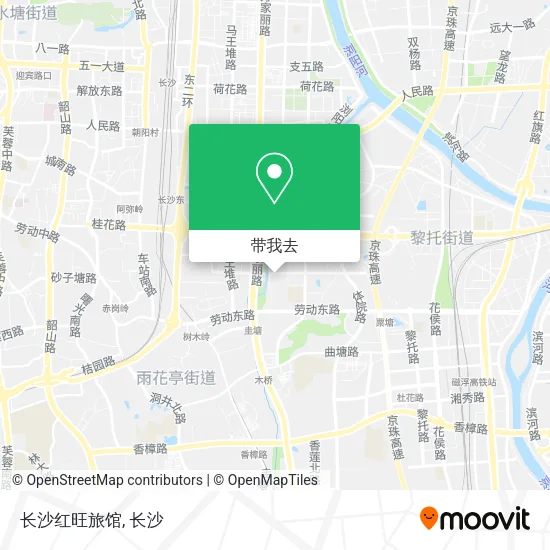 长沙红旺旅馆地图