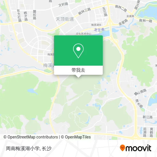 周南梅溪湖小学地图