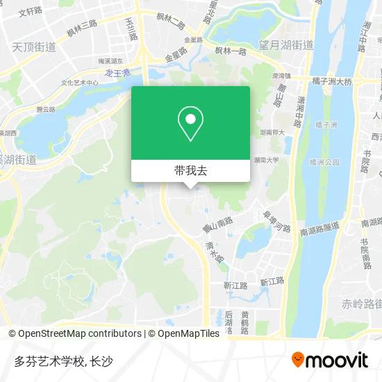 多芬艺术学校地图