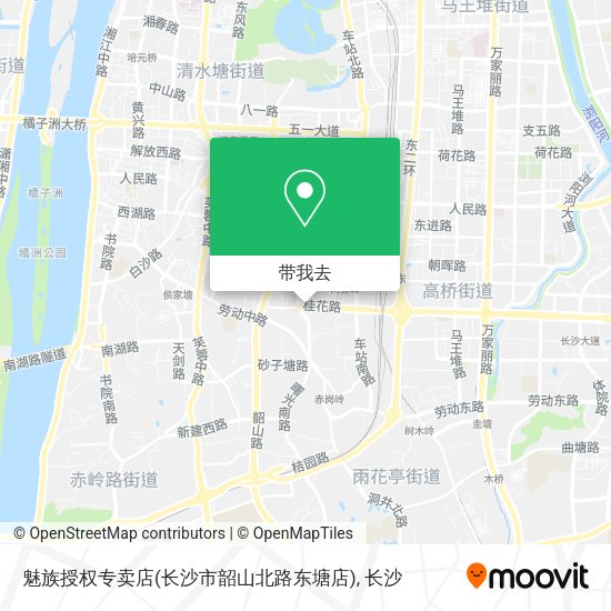 魅族授权专卖店(长沙市韶山北路东塘店)地图