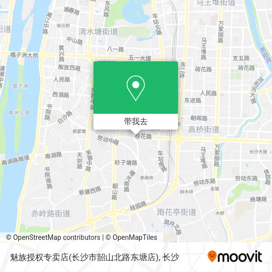 魅族授权专卖店(长沙市韶山北路东塘店)地图
