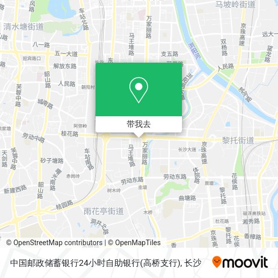 中国邮政储蓄银行24小时自助银行(高桥支行)地图