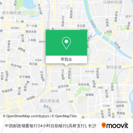 中国邮政储蓄银行24小时自助银行(高桥支行)地图