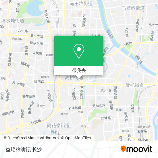 益瑶粮油行地图