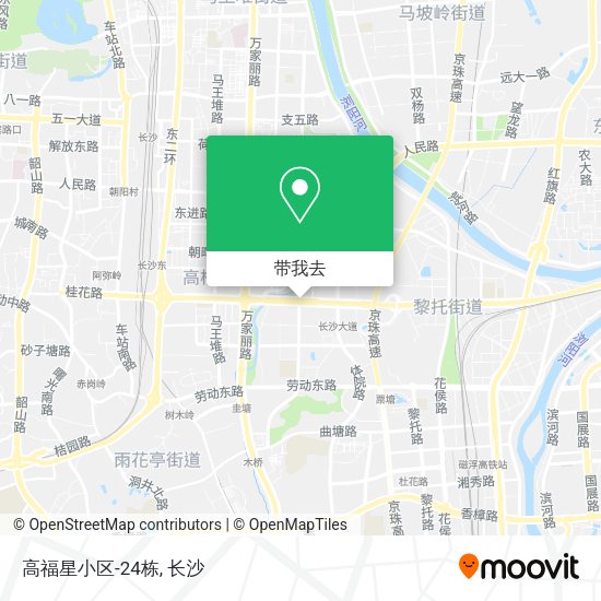 高福星小区-24栋地图
