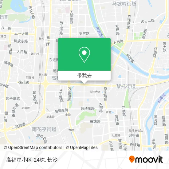 高福星小区-24栋地图