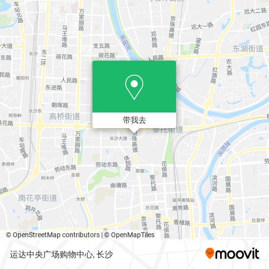 运达中央广场购物中心地图