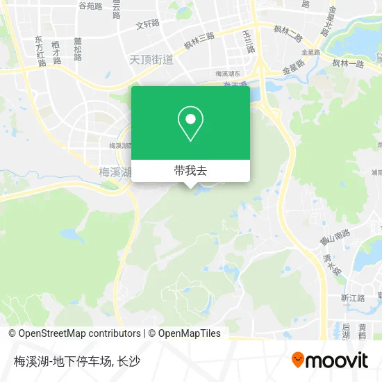 梅溪湖-地下停车场地图