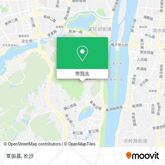 覃振墓地图
