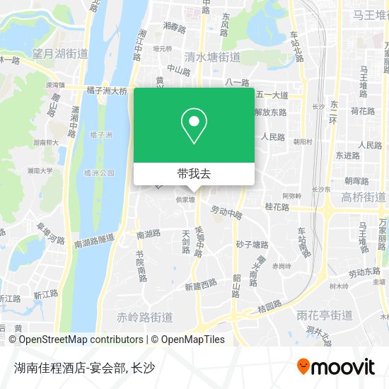湖南佳程酒店-宴会部地图