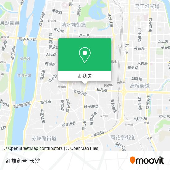 红旗药号地图