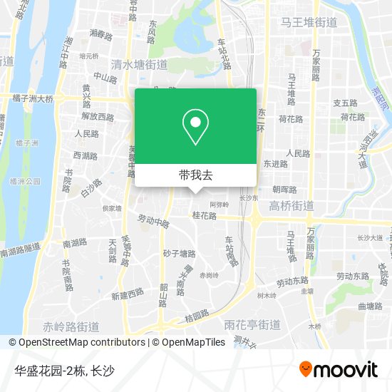 华盛花园-2栋地图