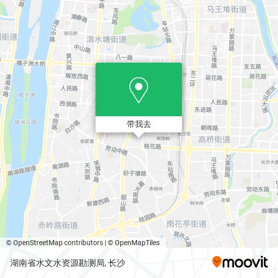 湖南省水文水资源勘测局地图