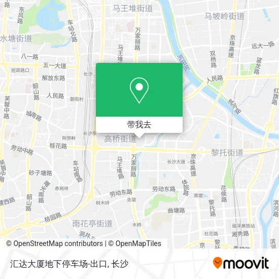 汇达大厦地下停车场-出口地图